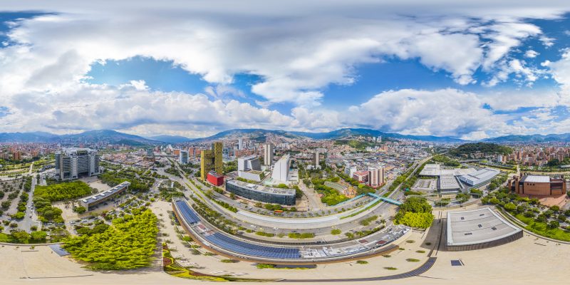 Medellin Colombia vista aerea 360